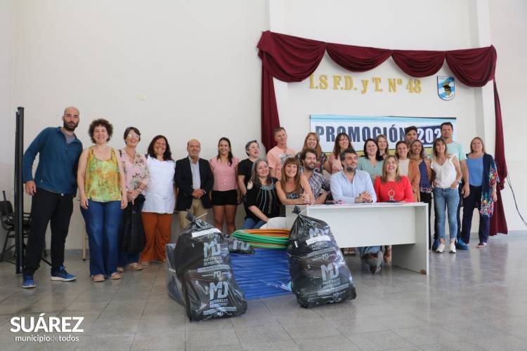 Provincia destinó 5 millones para material deportivo