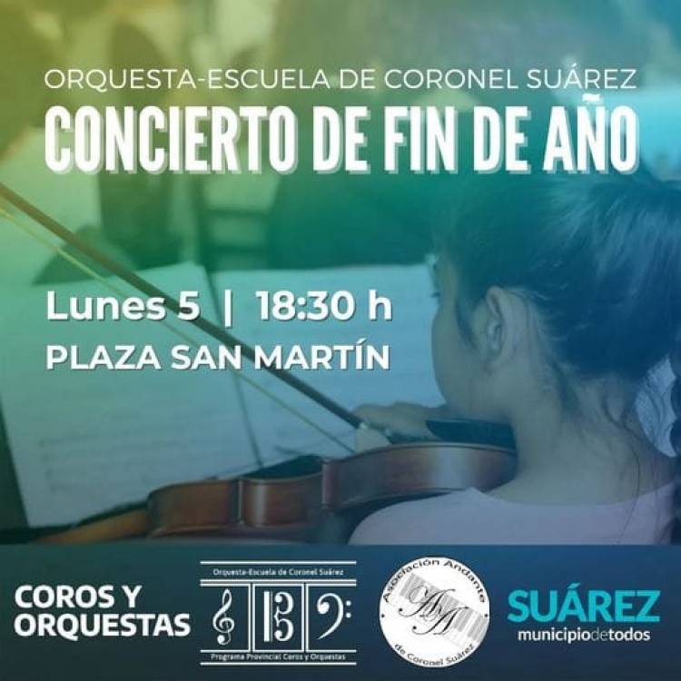 Concierto de la Orquesta-Escuela de Coronel Suárez