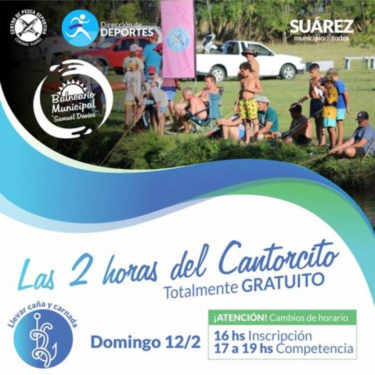 ATENCION! Cambio de horario de “Las dos horas del cantorcito” en el #Samuel 