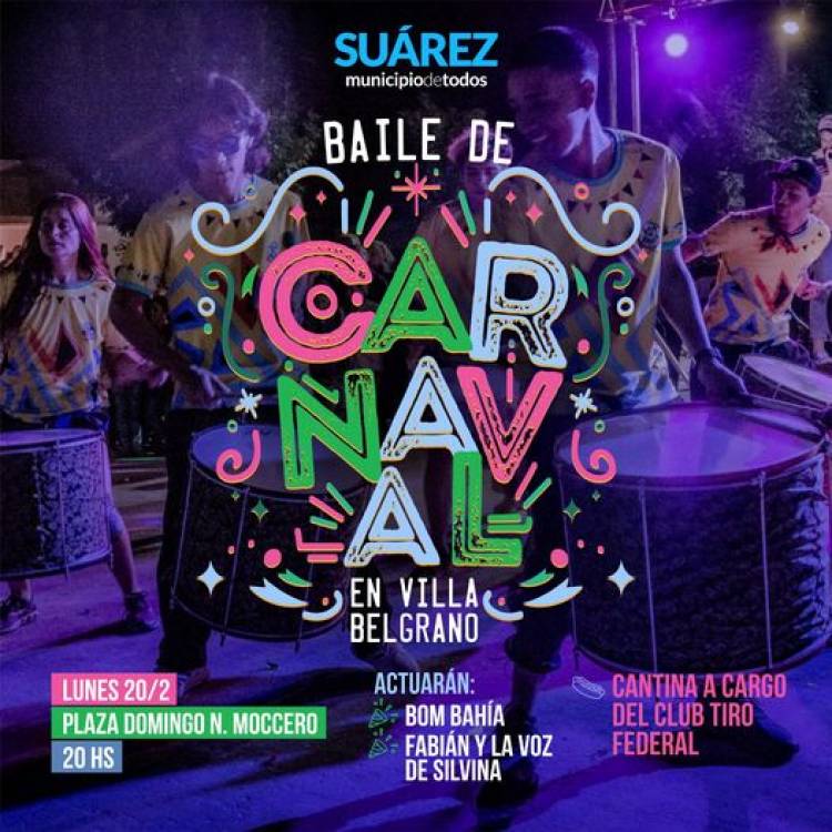 Baile de Carnaval en Villa Belgrano