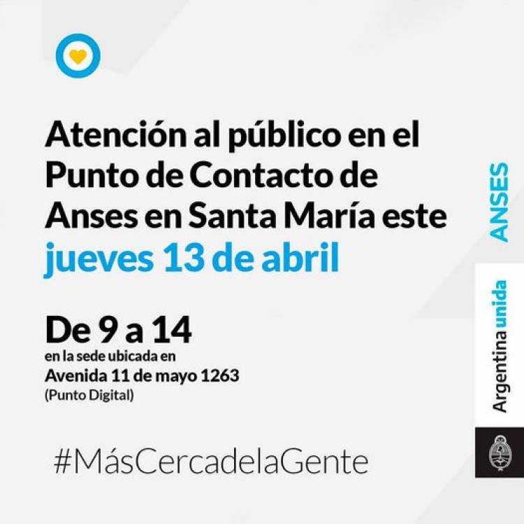 Anses Más Cerca de la Gente