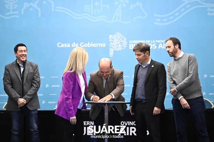 Infraestructura: Moccero adhirió al programa “Municipios a la Obra”