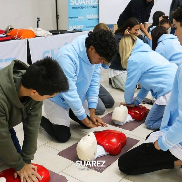 Comenzó el programa Municipal de Reanimación Cardiopulmonar (RCP) 2023