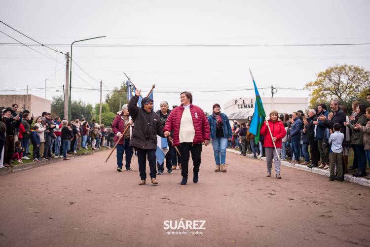 Villa Belgrano: un desfile con fervor patriótico