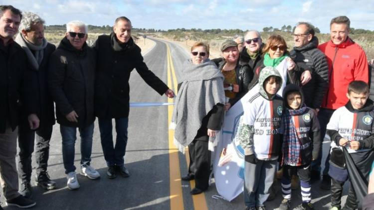 Inauguraron una ruta vital para Monte Hermoso y Sauce Grande