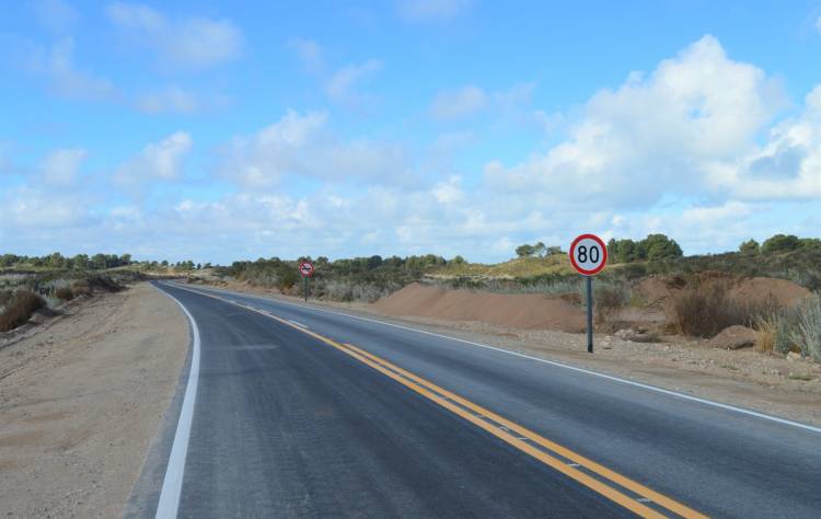 VIALIDAD NACIONAL INAUGURÓ EL NUEVO CAMINO DE CINTURA A SAUCE GRANDE