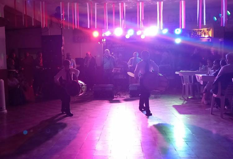 Primer gran fiesta Folklórica del Club Sportivo Belgrano de Pasman
