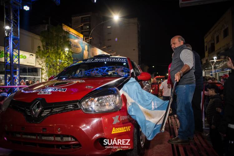 El Intendente participó de la largada simbólica de la 7° fecha del 49° Rally de Coronel Suárez