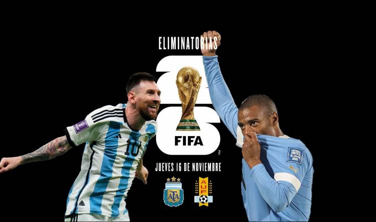 Argentina y Uruguay se enfrentan en un clásico con historia en La Bombonera