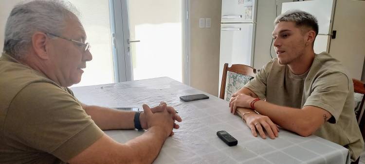 Memorable entrevista desde nuestra radio al jugador Benjamin Rollheiser