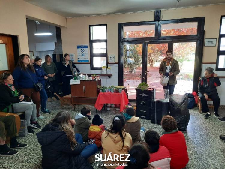 El Municipio continúa con el programa de Educación Ambiental: Charlas informativas en escuelas