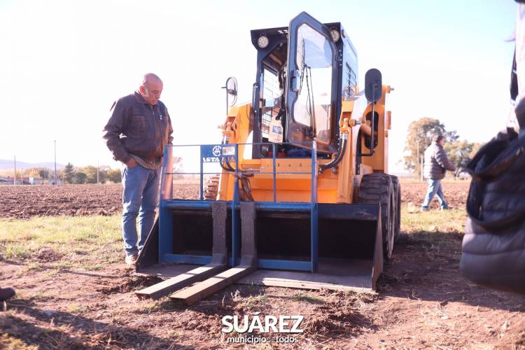 Ricardo Moccero acompañó a Kicillof en su visita a Tornquist