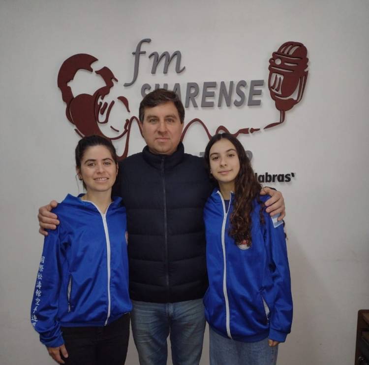 Camila y Fiama a la 4ª Copa Mundial Shoto en Londres