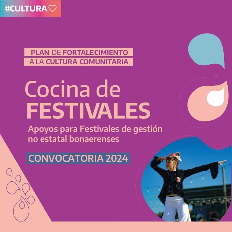 Abrió la inscripción al programa “Cocina de Festivales” bonaerenses