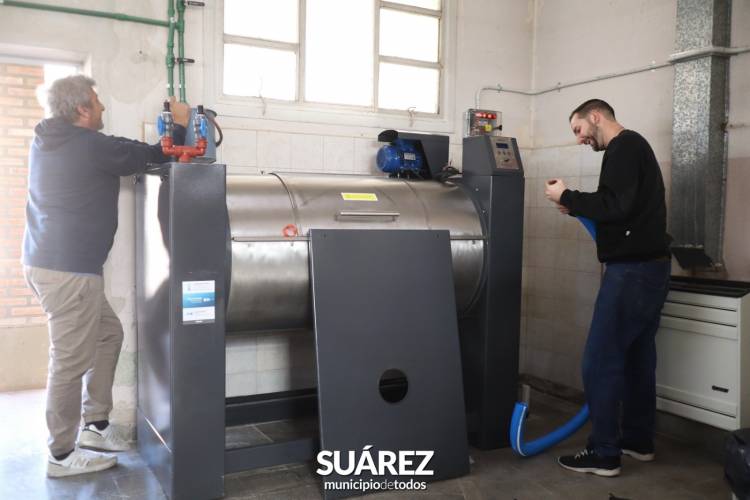 Se invirtieron más de 15 millones de pesos en el lavadero del Hospital Municipal