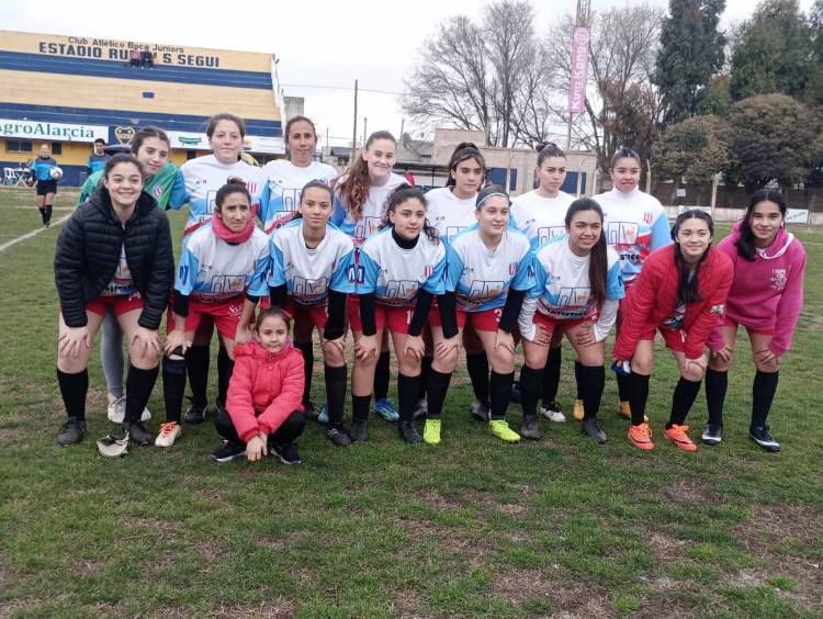 Goleada de Boca frente a Uníon P en Fútbol Femenino