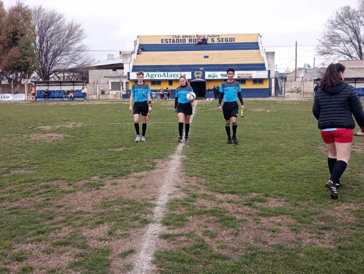 Goleada de Boca frente a Uníon P en Fútbol Femenino