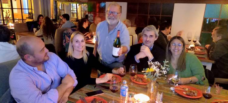 Amado Elorriaga realizó una degustación de vinos en La Mestiza el jueves 15.