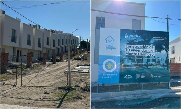Preocupa en Monte Hermoso la paralización de obras en un plan de viviendas: “Es una picardía”