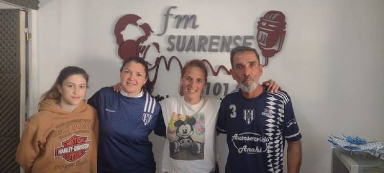 "Encuentros con Pasion Deportiva": la visita de 2 jugadoras y su resepctivo DT del club El Progreso