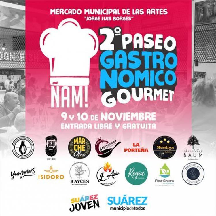 ¡Vuelve Ñam! 2° edición del Paseo Gastronómico Gourmet 
