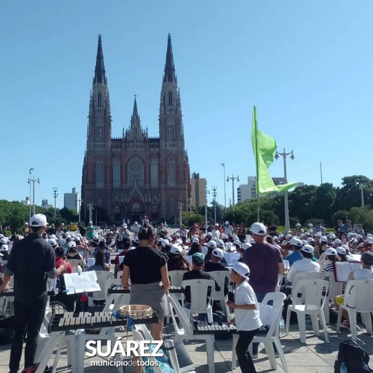 La Orquesta Escuela de Coronel Suárez brilló en el Encuentro Provincial de Orquestas Infanto-Juveniles en La Plata
