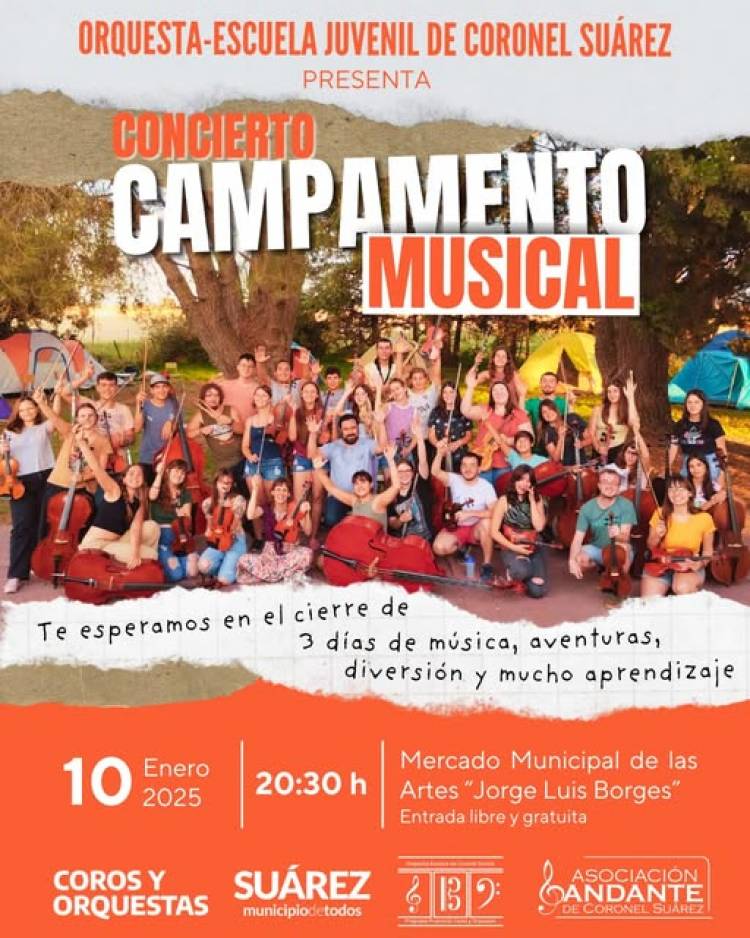 Concierto de Cierre del VI Campamento Musical de la Orquesta Escuela Juvenil