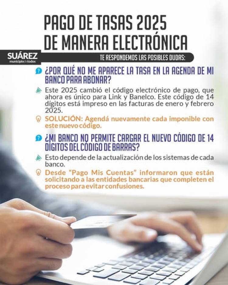 ¿Tenés dudas sobre el pago de tasas? ¡Te ayudamos!