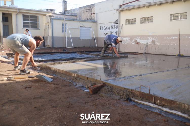 Inversión en educación: mejoras y nuevas obras en las escuelas de Suárez