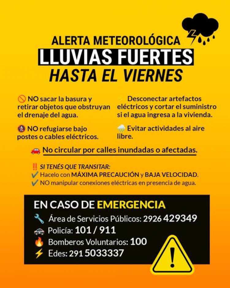 ALERTA TEMPORAL: ¡RESPONSABILIDAD AL VOLANTE!