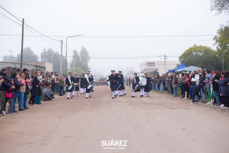 Villa Belgrano: 25 de Mayo y un desfile con fervor patriótico