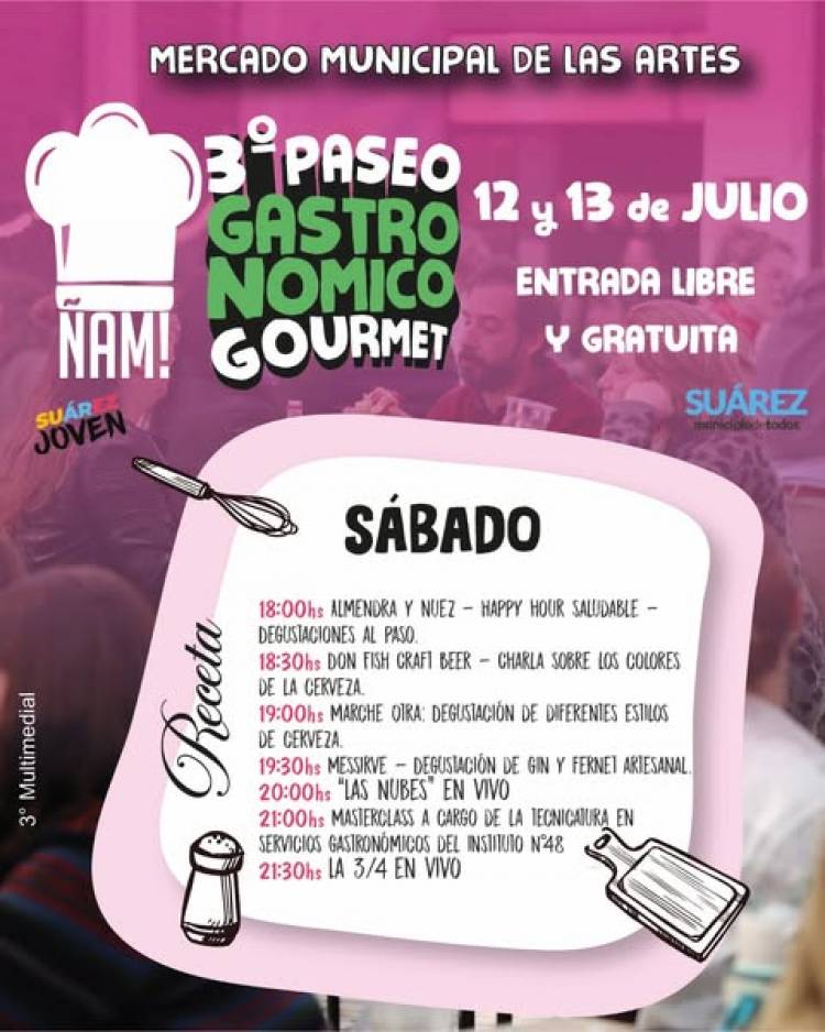 ¡Vuelve ÑAM, el Paseo Gastronómico Gourmet!
