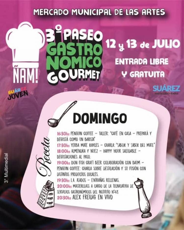 ¡Vuelve ÑAM, el Paseo Gastronómico Gourmet!