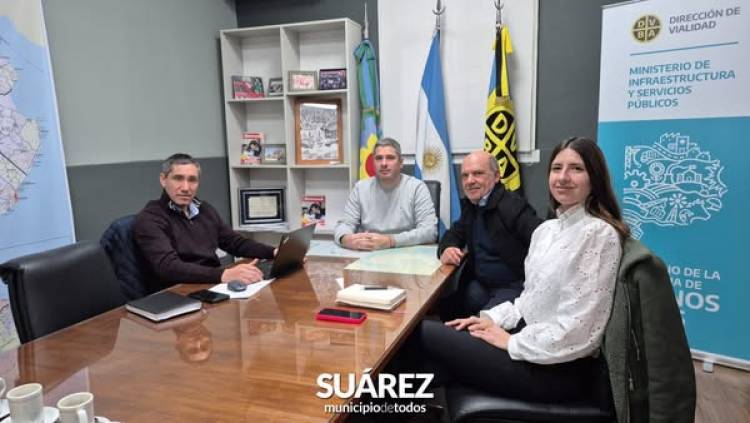 Importante reunión en vialidad provincial