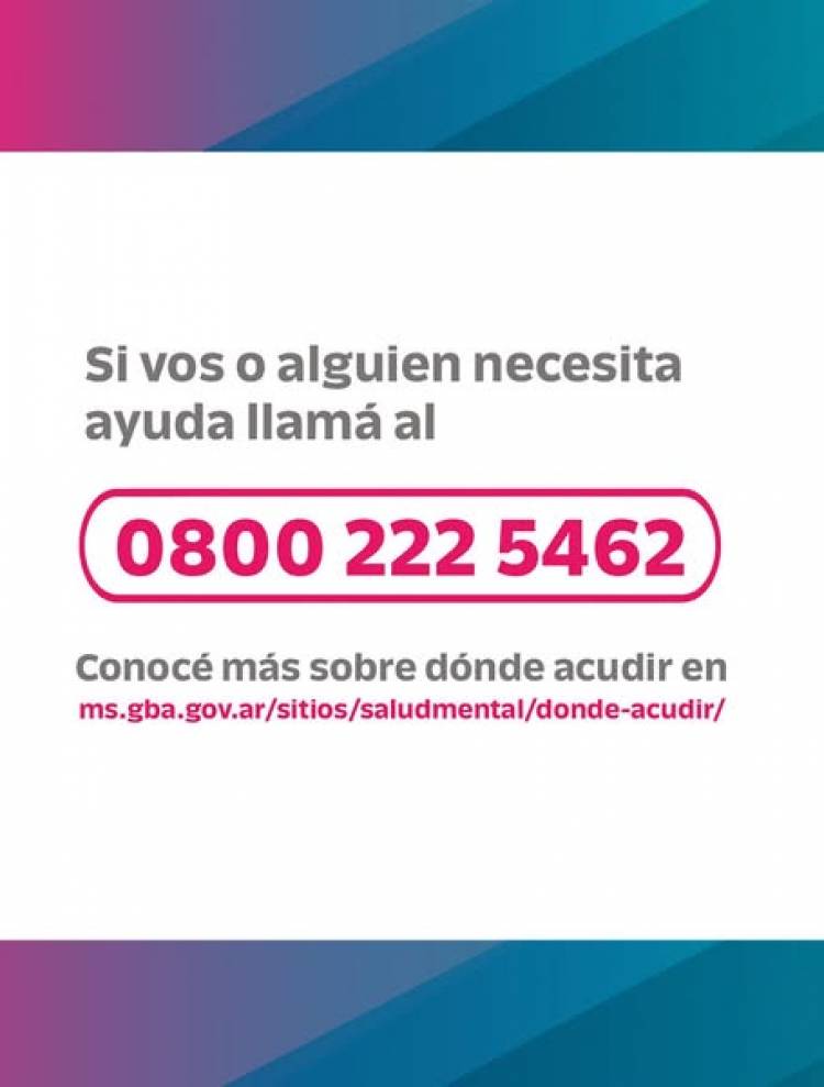 Enfatizando en la Prevención del Suicidio, recorda: