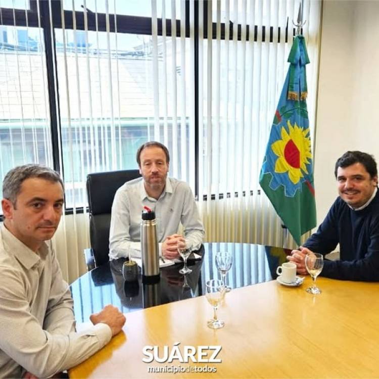 Intensa agenda de trabajo del Intendente Interino en La Plata