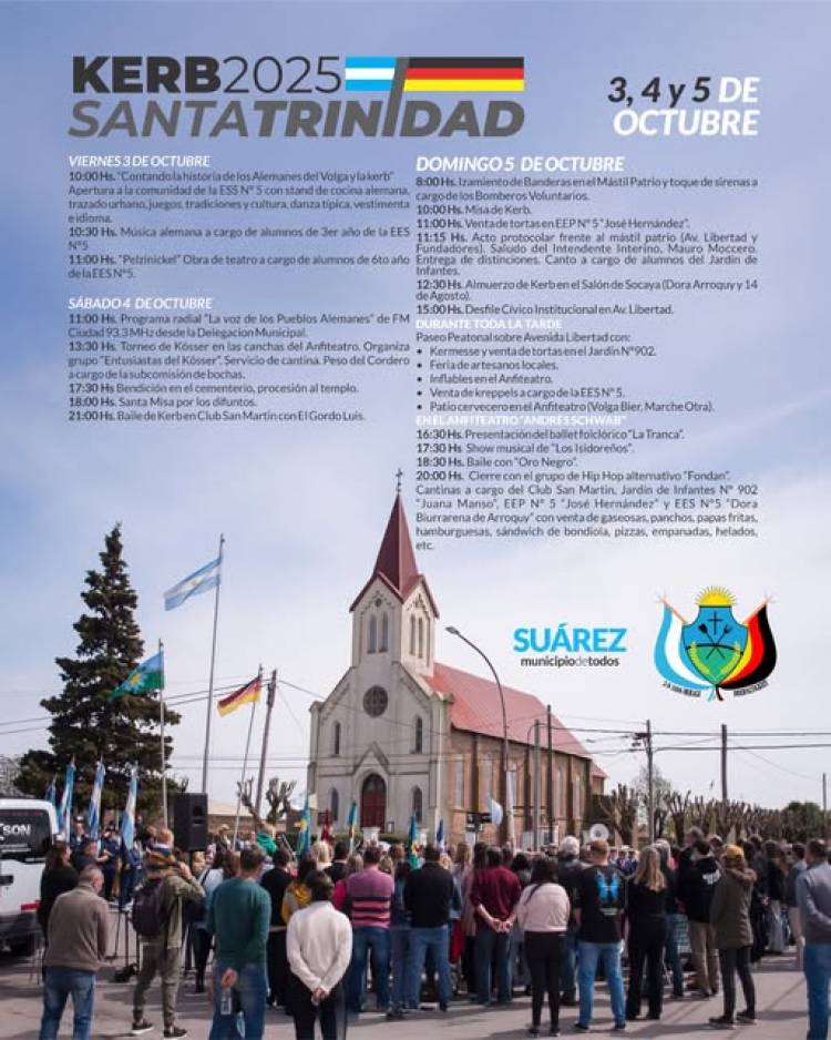 Santa Trinidad palpita una nueva Fiesta de Kerb