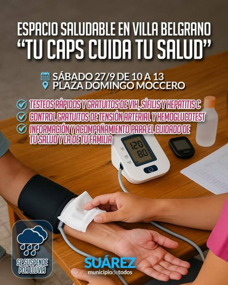 Espacio Saludable en Villa Belgrano 