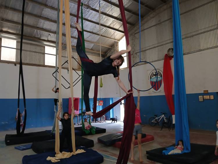 Acrobacias de altura de Ferroviario Mitre estará representado en Cordoba