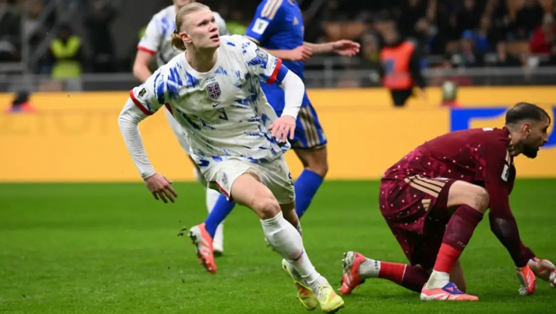 Noruega vapuleó a Italia 4 a 1, se clasificó al Mundial y mandó a su rival al Repechaje