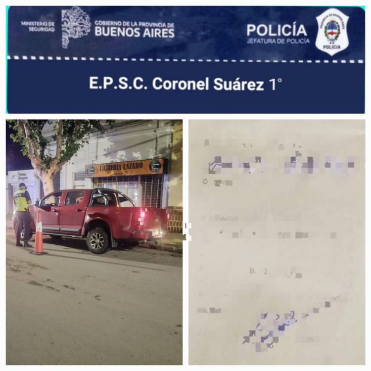 PARTE DE PRENSA POLICIAL – Jefatura de Policía de Seguridad Comunal de Coronel Suárez