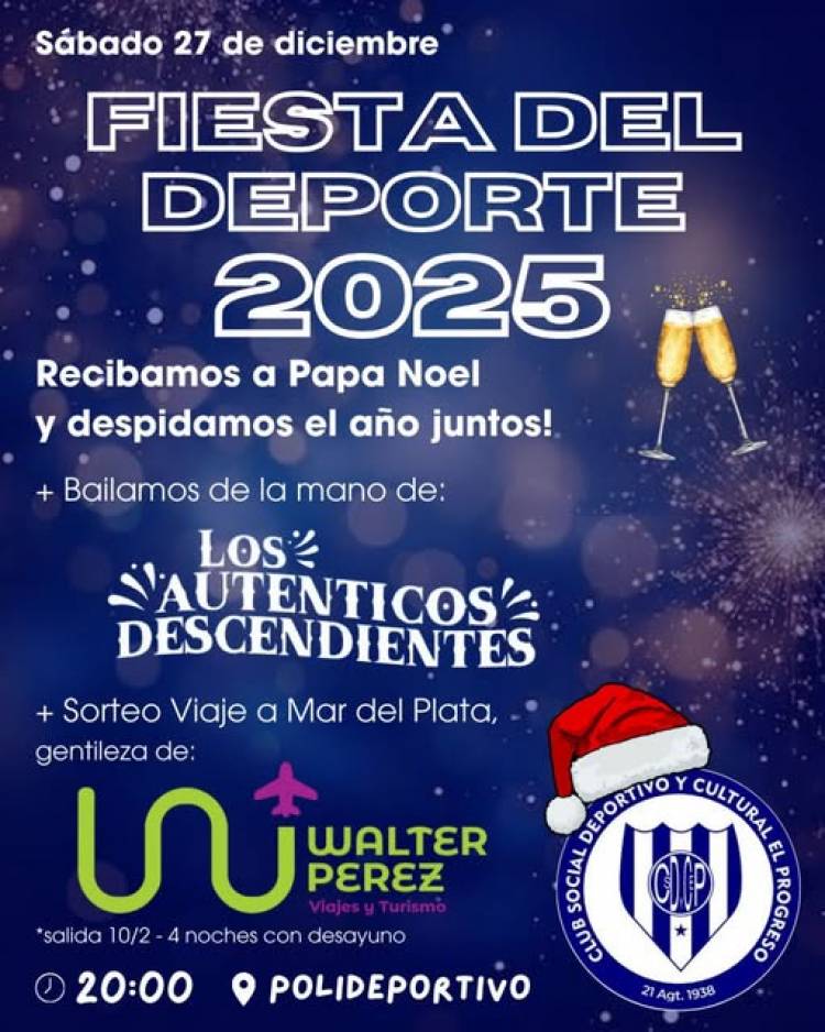Fiesta del Deporte en Club El Progreso