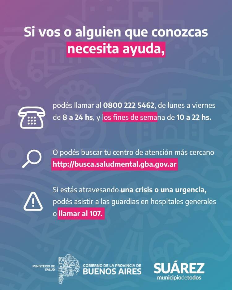 Hablemos de salud mental