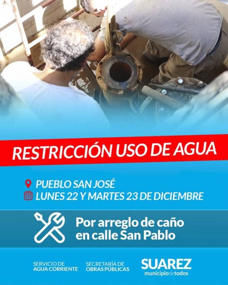 Atención vecinos de Pueblo San José!
