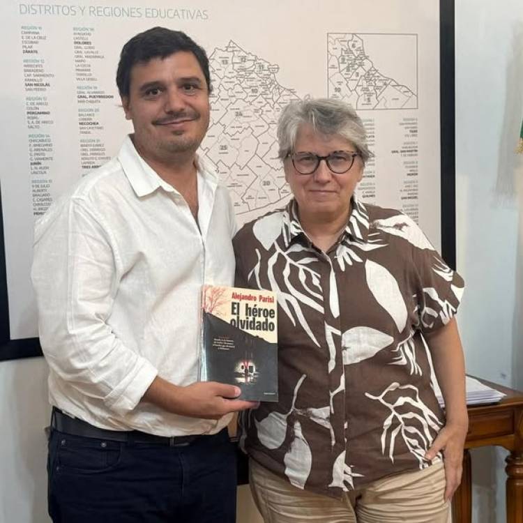 Obras, educación y ambiente: Mauro Moccero llevó a Suárez a la agenda provincial