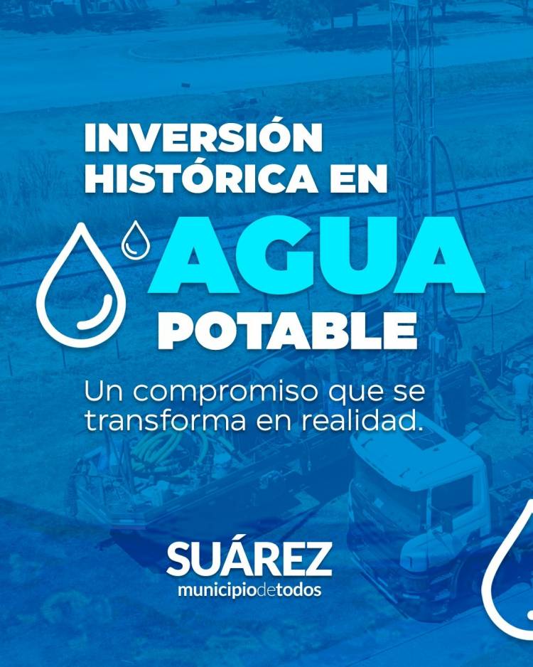 INVERSIÓN HISTÓRICA EN AGUA POTABLE
