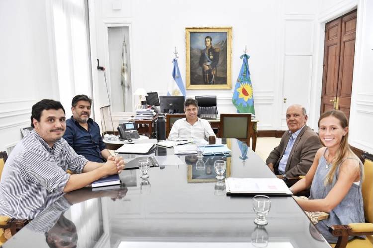 Ricardo Moccero se reunió con Axel Kicillof consolidando el respaldo provincial a la gestión local