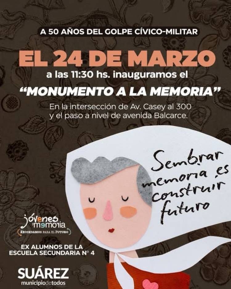 Sembrar memoria es construir futuro