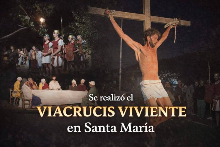 VIACRUCIS VIVIENTE EN SANTA MARÍA