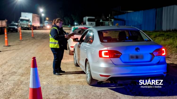 Operativos de alcoholemia y verificación de documentación en puntos estratégicos del distrito